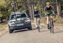 В Skoda Karoq поместились велосипед, стиралка, мойка и холодильник Skoda Karoq Velo