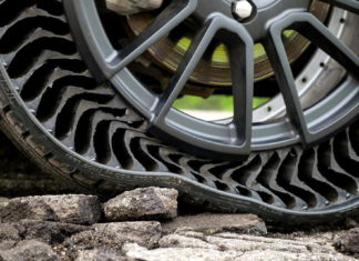 Забудьте о проколах! На подходе безвоздушные шины Michelin Michelin