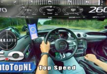 Ford Mustang Bullitt на 260 км/ч: видео из кокпита