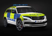 Кроссовер Skoda Kodiaq примерил полицейский мундир Skoda Kodiaq