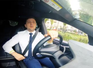 ЗЕЛЕНСКИЙ И АВТОМОБИЛИ: любовь к Тесле и евробляхерам zelenskij-tesla