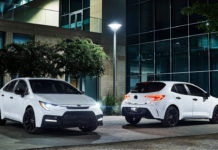 Toyota Corolla перешла на темную сторону Toyota Corolla