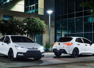 Toyota Corolla перешла на темную сторону Toyota Corolla