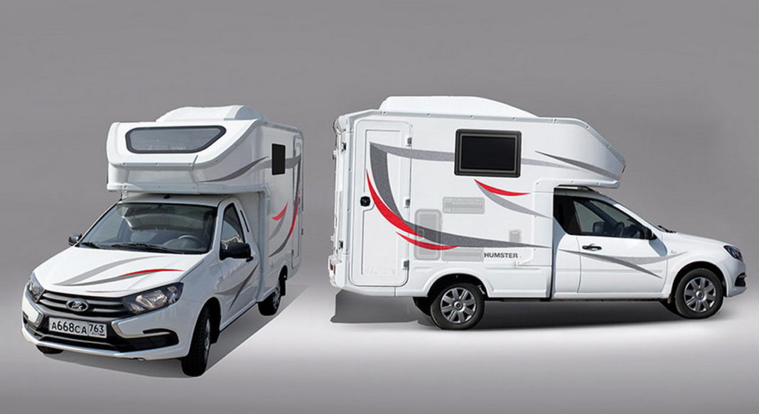 Lada Granta camper 1 Lada Granta camper