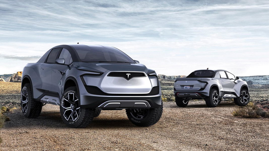 Tesla pickup 1 Tesla pickup