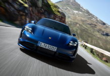 Первый электрокар Porsche: дисплей для пассажира и 800 вольт на борту Porsche Taycan