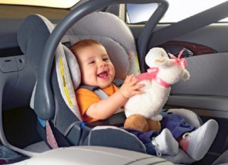 Новые штрафы: за одного ребёнка – 510 грн Child-in-car