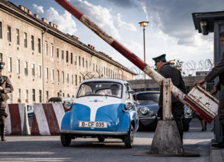 Грандиозный побег на крошечной BMW Isetta Escape