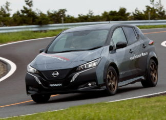 Электрокар Nissan Leaf опробовал полный привод. Ему понравилось Nissan Leaf