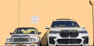 BMW nozdri
