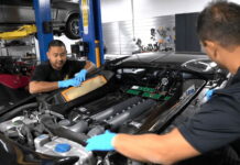 Угадайте, на каком авто замена масла стоит $25 000 bugatti-veyron-oil-change