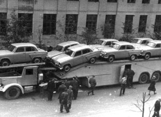 Для Волг и Москвичей: удивительный автопоезд с прицепом А-820