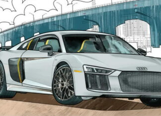 Чем увлечь детей в карантине: советы от Audi и Mercedes audi-coloring-book