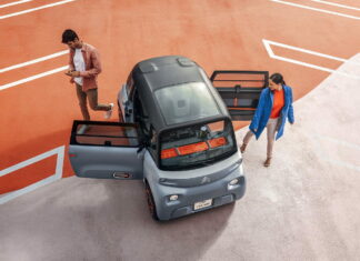 Citroen выпустил очень дешевый электрокар, на котором можно ездить без прав Citroen Ami