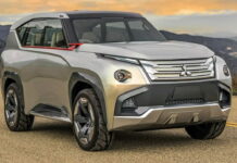 У нового Mitsubishi Pajero заберут раму, а взамен дадут розетку Mitsubishi Concept GC-PHEV