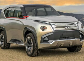 У нового Mitsubishi Pajero заберут раму, а взамен дадут розетку Mitsubishi Concept GC-PHEV