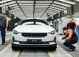 40 тысяч евро: конкурент Tesla Model 3 отправился на конвейер Polestar2