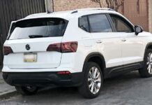 Самый доступный кроссовер Volkswagen поймали в объектив Volkswagen Tarek