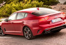 Обновленный Kia Stinger проявит мощь инноваций и мотора Kia Stinger