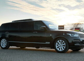 Range Rover за 1,2 млн евро похвастался шестиметровым и непробиваемым Klassen Range Rover
