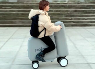 Пока не снят карантин: надувной электроскутер, который прячется в рюкзак electric-scooter