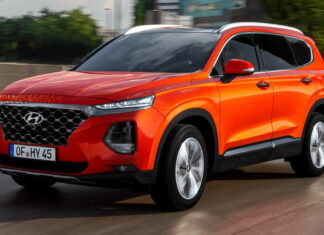 Не хуже Мерседеса S-класса: рассекречен салон нового Hyundai Santa Fe Hyundai Santa Fe