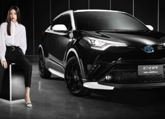 Покойный дизайнер отразился в кроссовере Toyota Toyota C-HR Karl Lagerfeld
