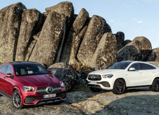Особо модный формат: купе Mercedes-Benz GLE нового поколения приехало в Украину Mercedes-Benz GLE