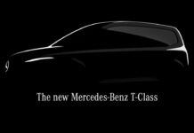 Mercedes-Benz открывает невиданный T-Class Mercedes-Benz T-Class