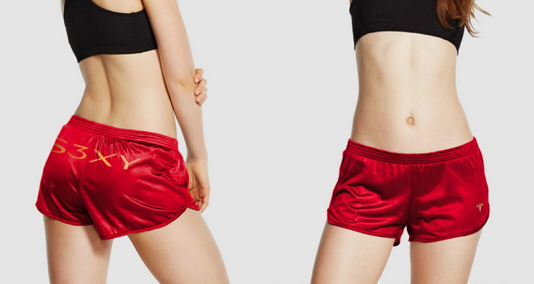 shorts Tesla