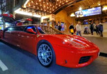 Красиво гнать не запретишь: роскошный лимузин Ferrari за 400 тысяч долларов Ferrari 360 Modena