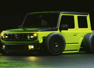 Жертва тюнинга: самый необычный Suzuki Jimny JIMNY RATROD