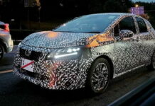 Новый Nissan Note засветил “по-взрослому”. В прямом смысле Nissan Note