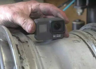 Взгляните, что творится внутри шины в движении Tyres Camera