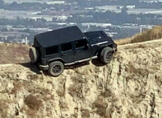 Спасти рядового Рэнглера: как Jeep Wrangler с горного хребта снимали
