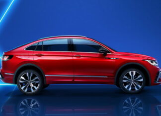Те же молдинги, только в профиль: Volkswagen представил купе-кроссовер Tiguan X Volkswagen Tiguan X