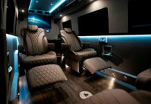 От пуль и гранат: фургон Mercedes Sprinter превратили в бронированный офис Mercedes-Benz Sprinter Inkas