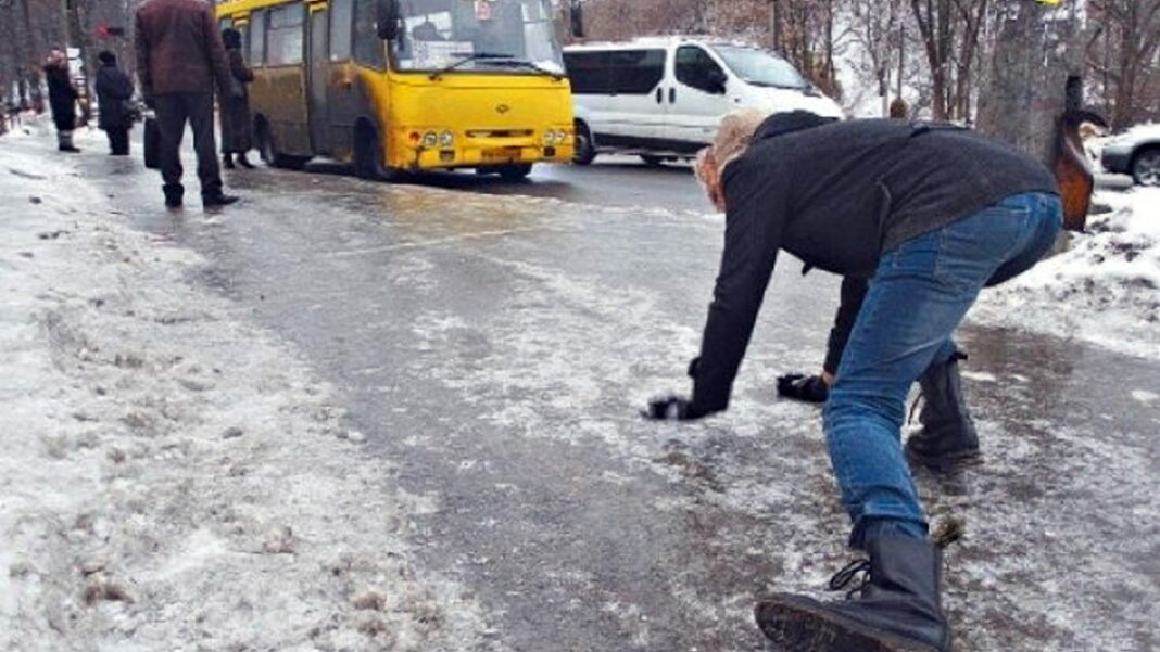 Гололед ДТП