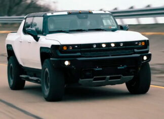 Воскресший Хаммер порадовал на камеру задорным драйвом Hummer