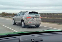 Обновленный Skoda Kodiaq впервые засветился на видео Skoda Kodiaq