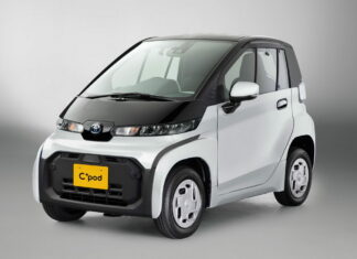 Меньше Смарта: Toyota выпустила сверхкомпактный электрокар Toyota C+Pod