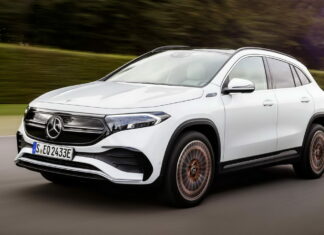 Mercedes представил свой самый доступный электрокроссовер Mercedes-Benz EQA