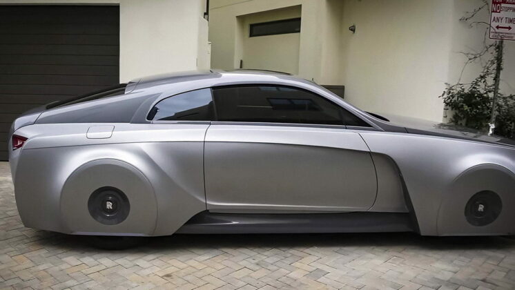 Justin Bieber Futuristic Rolls Royce
