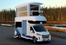 Пора в дорогу: двухэтажный кемпер на 20 кв. метров. С балконом! Maxus V90 Life Home V90 Villa Edition
