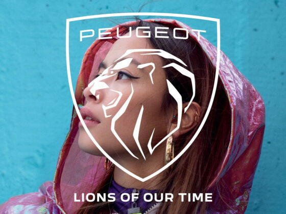 new PEUGEOT logo