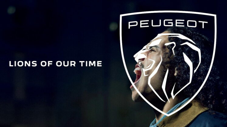 new PEUGEOT logo