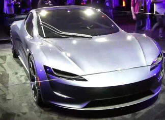 Как у Таврии: новая Tesla получит всего один «дворник». Зато какой! Tesla Roadster