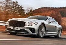 Cамый шустрый Бентли получил 660-сильный мотор Bentley Continental GT Speed