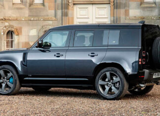 Новый Land Rover Defender станет 8-местным Land Rover Defender