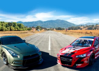 Горячие японские парни: Nissan GT-R против Mitsubishi Evo X Nissan GT-R vs Mitsubishi Evo X